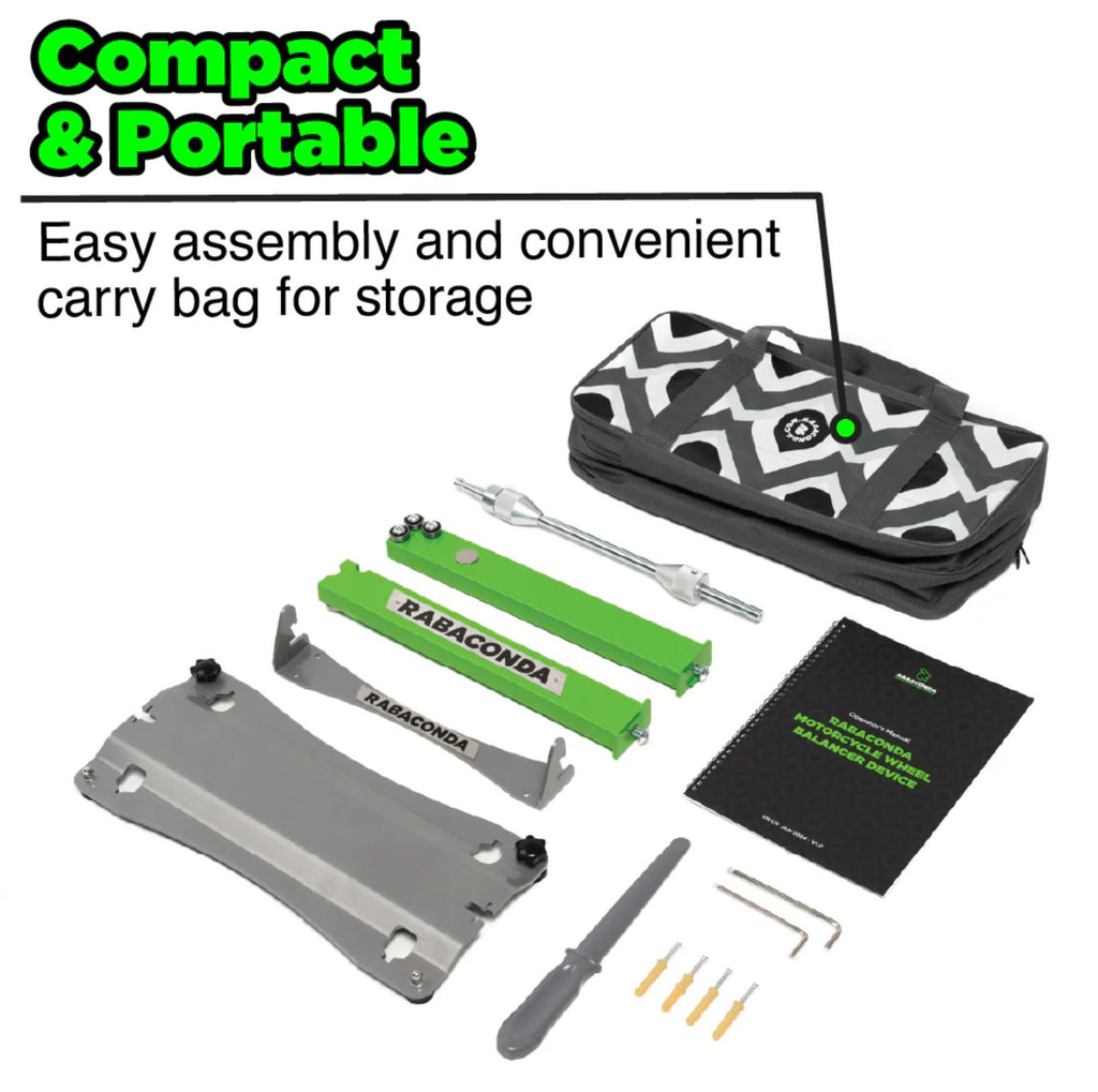 Rabaconda Motorcycle Wheel Balancer