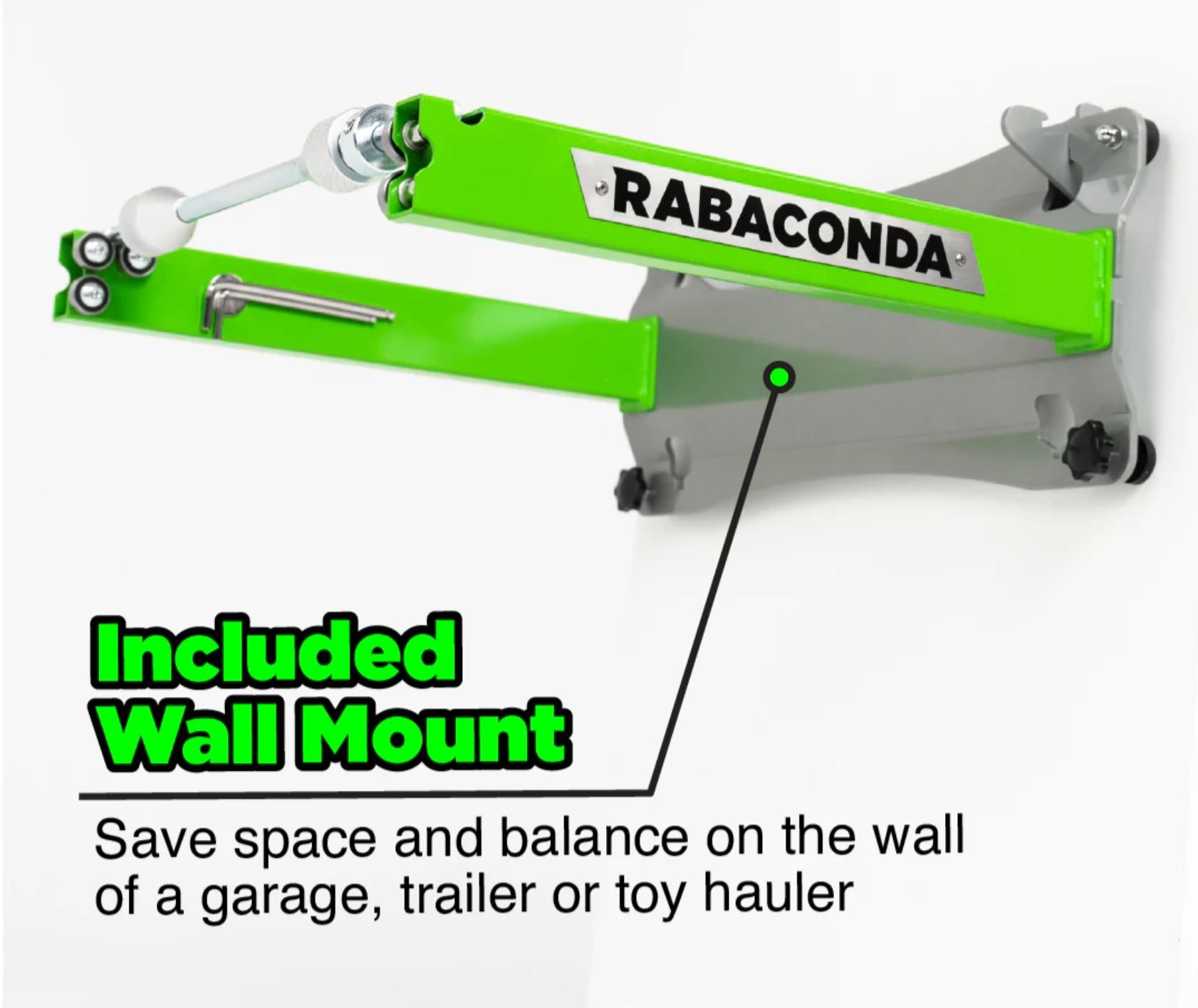 Rabaconda Motorcycle Wheel Balancer