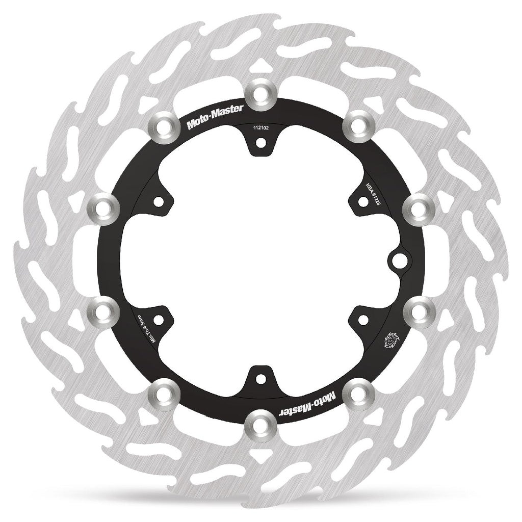 Moto-Master Flame Floating Alu Disc 300mm - Front Left Side (112102)