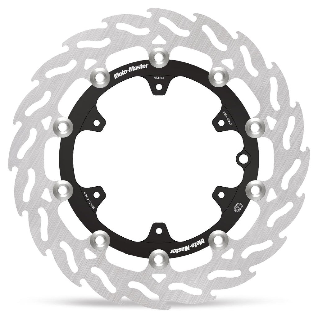 Moto-Master Flame Floating Alu Disc 300mm - Front Right Side (112103)