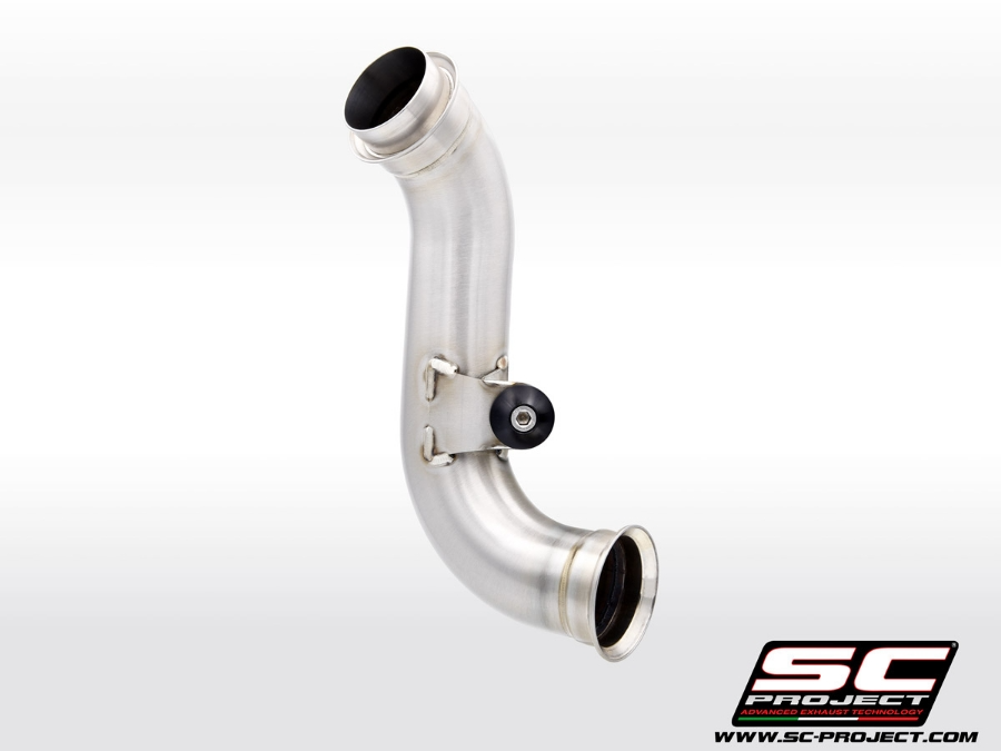 SC Project De-Cat Link Pipe Stainless Steel - KTM 890 ADVENTURE / 890 ADVENTURE A2 (2021-2024) - Racing Only!!! (Copy)