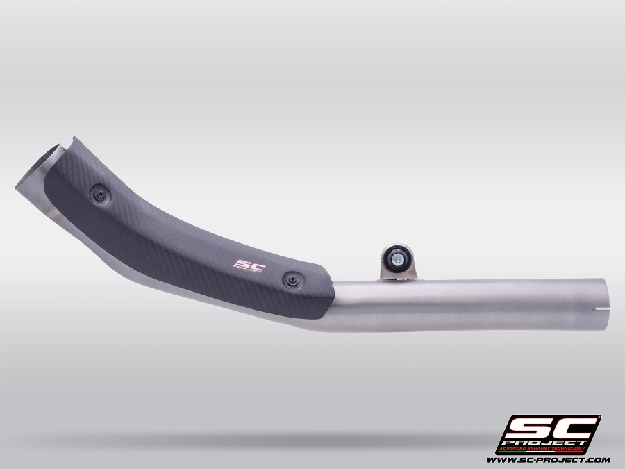SC Project De-Cat Link Pipe Titanium - Kove 450 RALLY (2023 - 2025) - Racing Only!!!