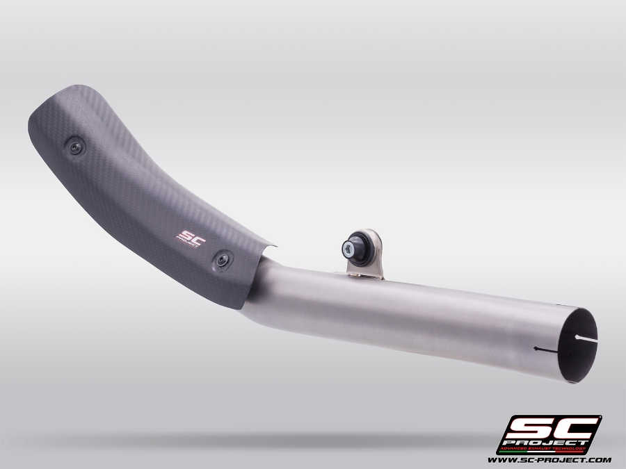 SC Project De-Cat Link Pipe Titanium - Kove 450 RALLY (2023 - 2025) - Racing Only!!!