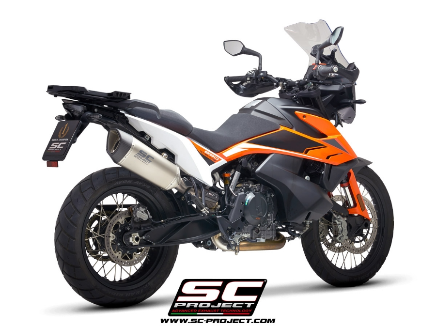 SC Project De-Cat Link Pipe Stainless Steel - KTM 890 ADVENTURE / 890 ADVENTURE A2 (2021-2024) - Racing Only!!! (Copy)