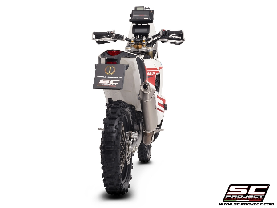 SC Project Rally-X GT Titanium Exhaust - Kove 450 RALLY (2023 - 2025) - Homologated