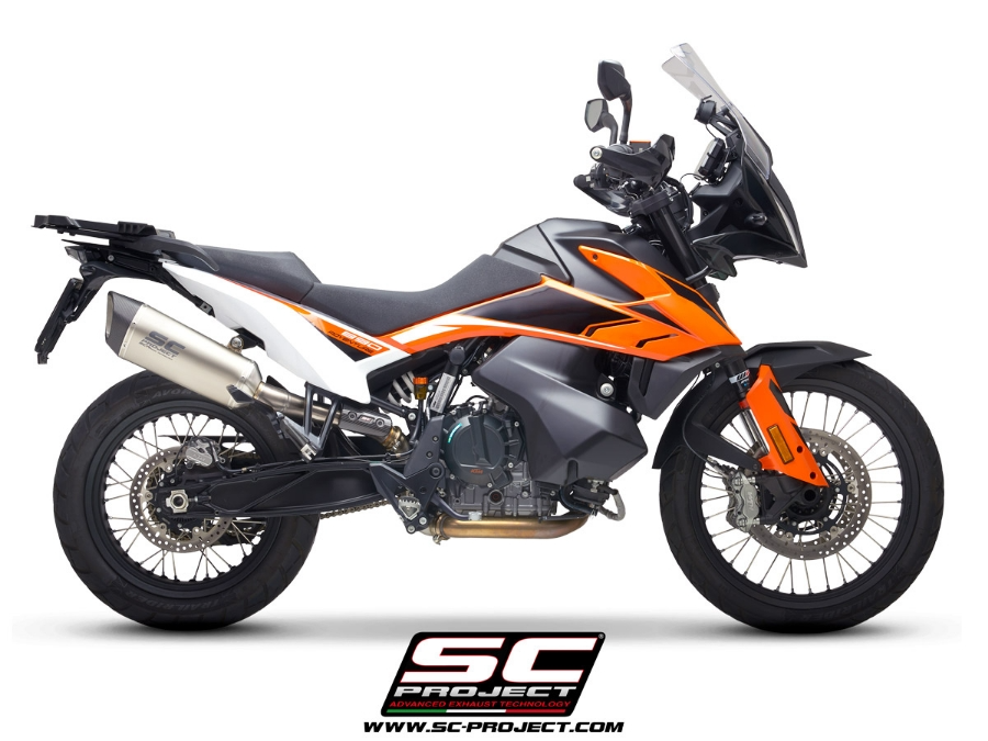 SC Project De-Cat Link Pipe Stainless Steel - KTM 890 ADVENTURE / 890 ADVENTURE A2 (2021-2024) - Racing Only!!! (Copy)