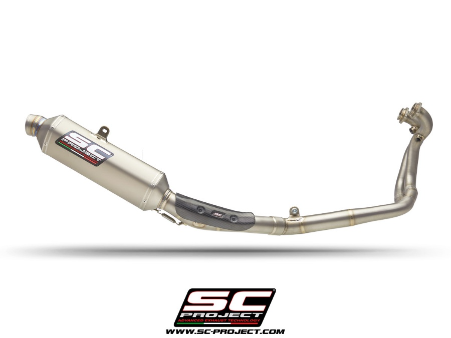 SC Project 2-1 Titanium Full Exhaust System - KTM 890 ADVENTURE / 890 ADVENTURE A2 (2021-2024) - Racing Only!!!
