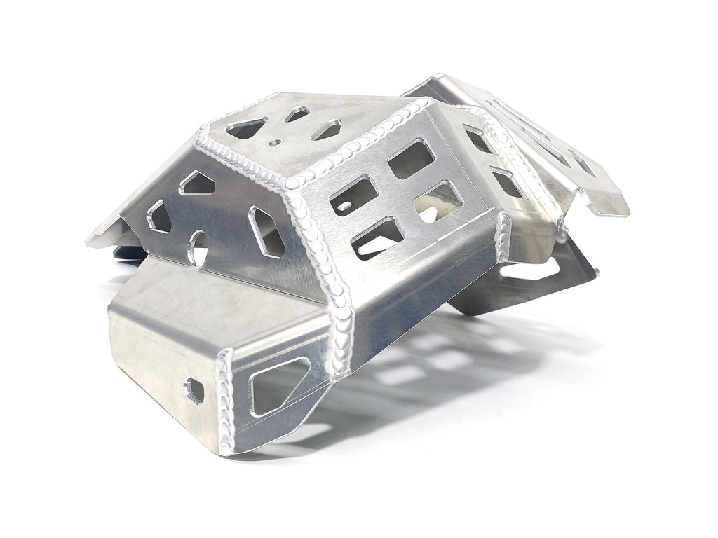 Skid Plate for Yamaha Tenere 700 2021 - 2025 with Link Guard (Silver)