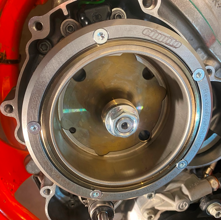 Cippito FFW (Flexible Flywheel Weigh) for KTM EXC & Husqvarna TE 250/300