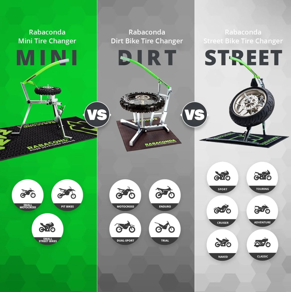 Rabaconda Dirt Bike Tire Changer