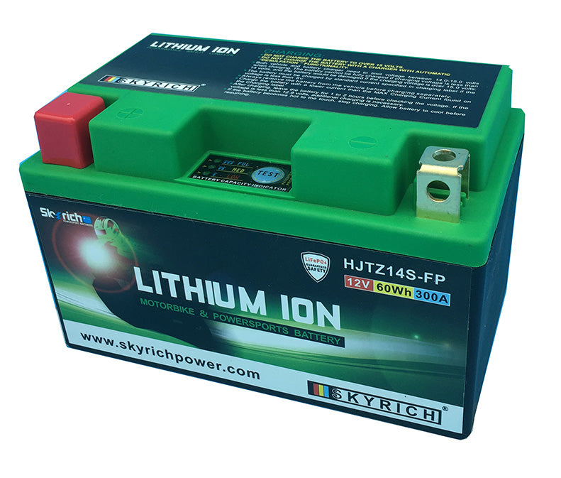 Skyrich Lithium Battery HJTZ14S-FP (YTZ14S Replacement)