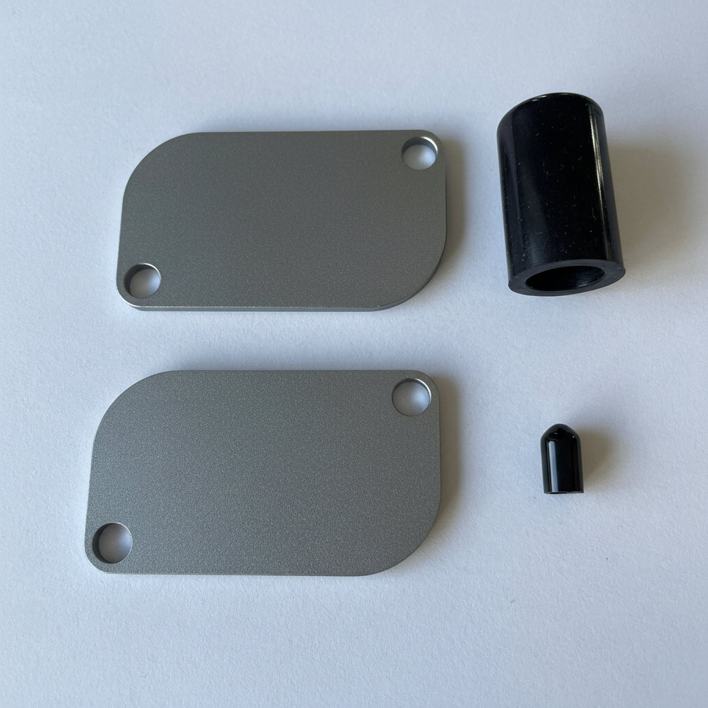 KTM LC8 SAS Valve Removal Kit with Block-Off Plates (Carbureted)