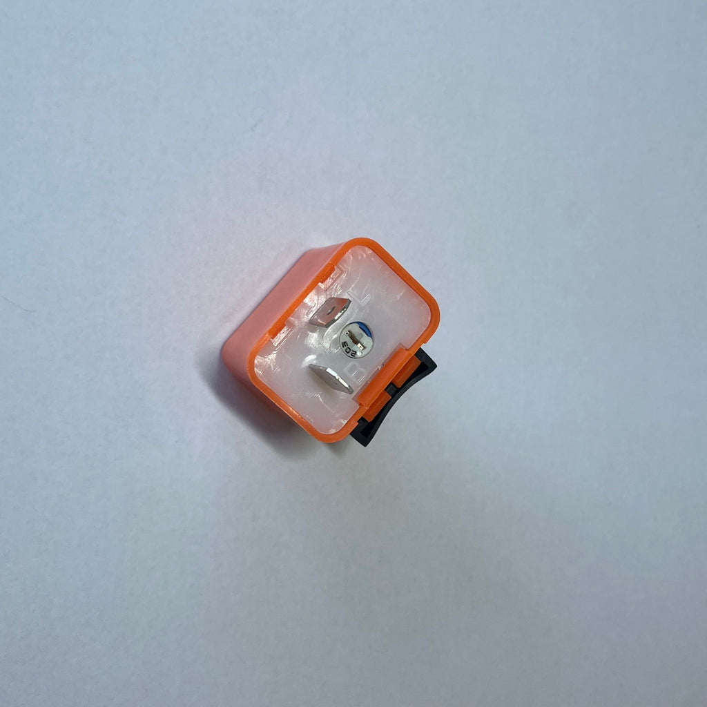 Turn Signal LED Adjustable Flasher Relay (Orange)
