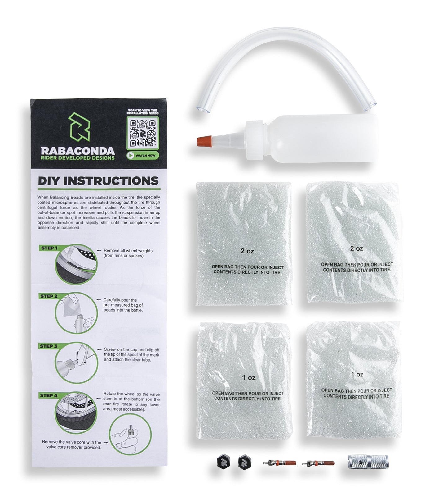 Rabaconda Motorcycle Balancing Beads