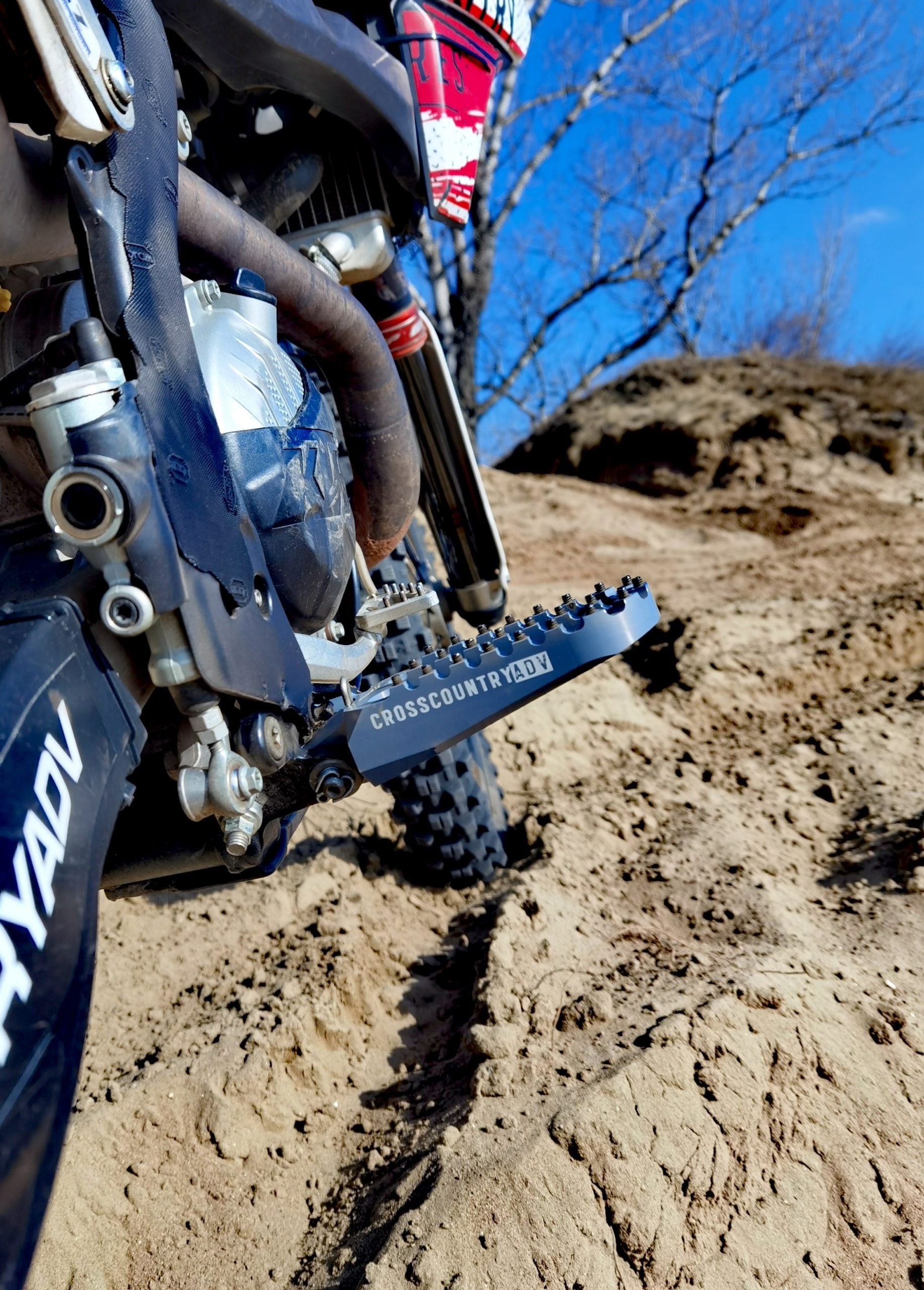 Rally / ADV Footpegs by Cross-Country ADV