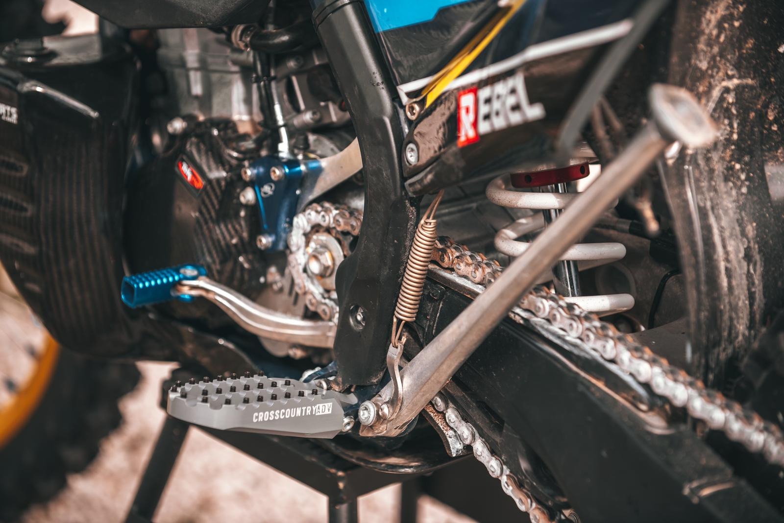Rally / ADV Footpegs by Cross-Country ADV