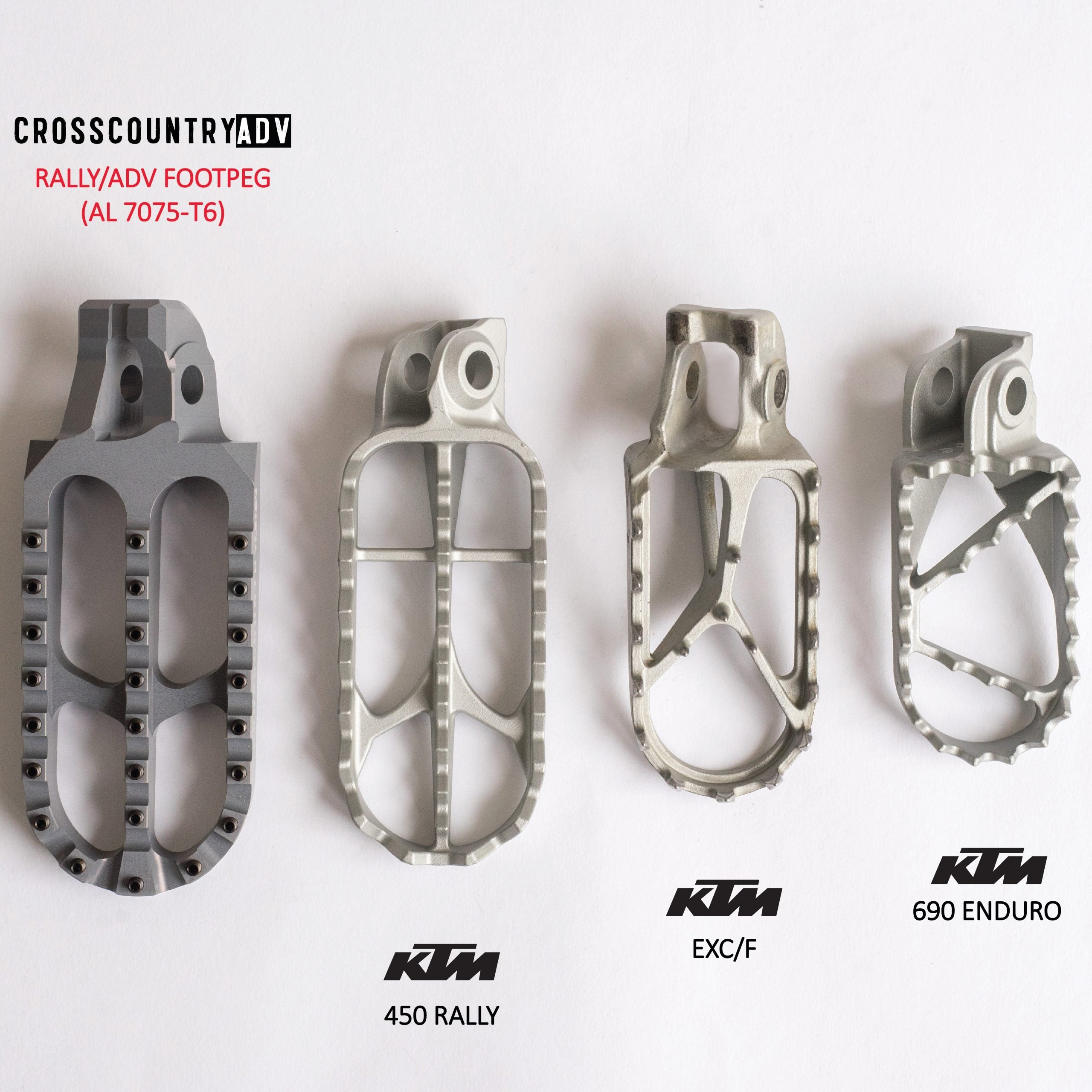 Rally / ADV Footpegs by Cross-Country ADV