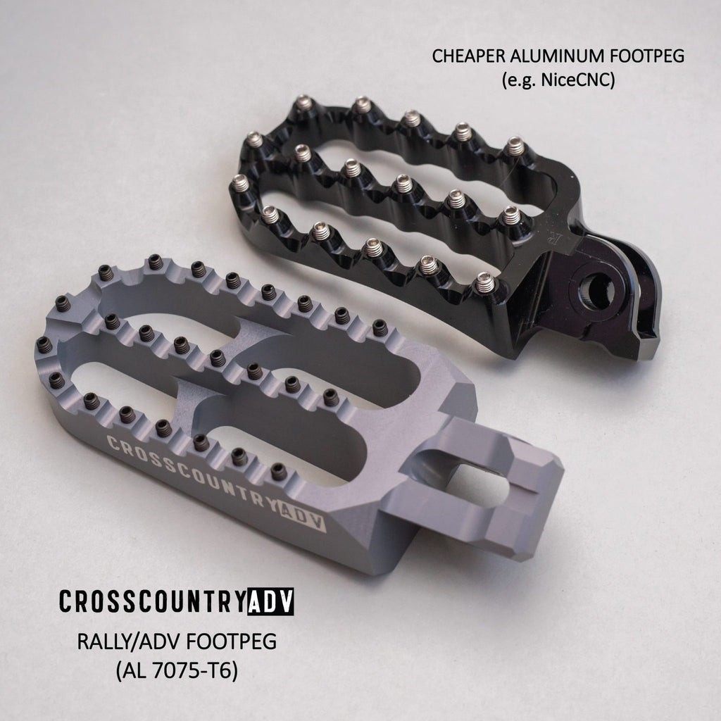Rally / ADV Footpegs by Cross-Country ADV