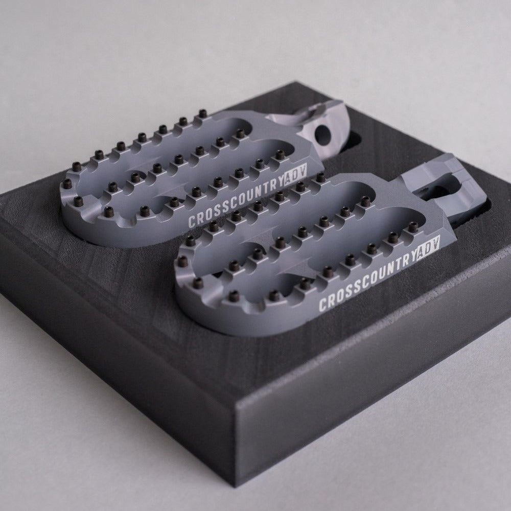 Rally / ADV Footpegs by Cross-Country ADV