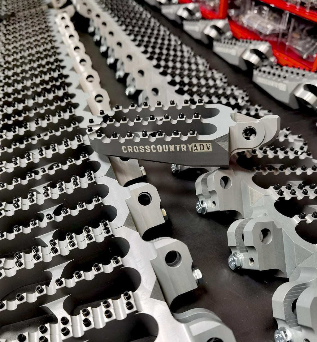 Rally / ADV Footpegs by Cross-Country ADV