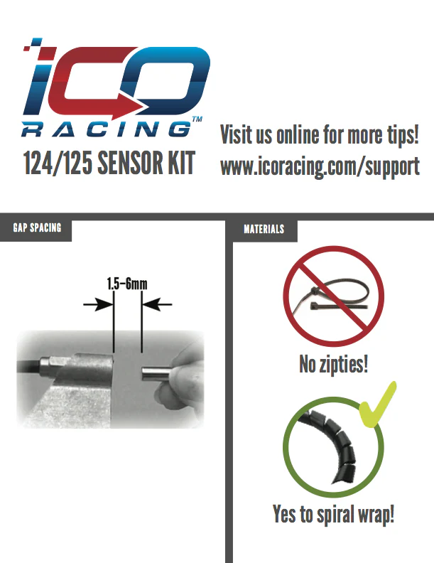 ICO Racing Sensor Cable