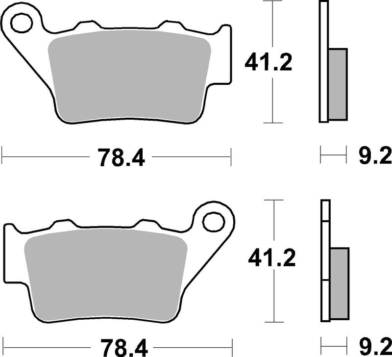 Brembo Brake Pads Yamaha Ténéré 700 (Rear – Sintered, Off-Road / Adventure)