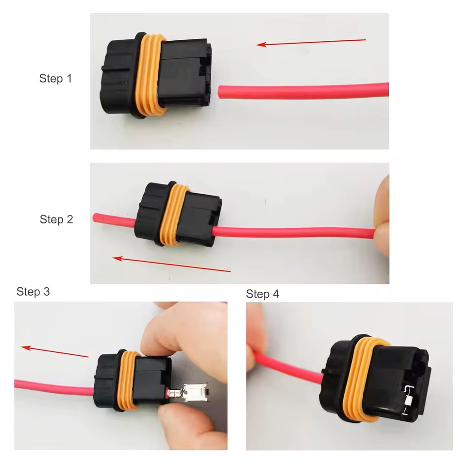 Waterproof In-Line Fuse Holder