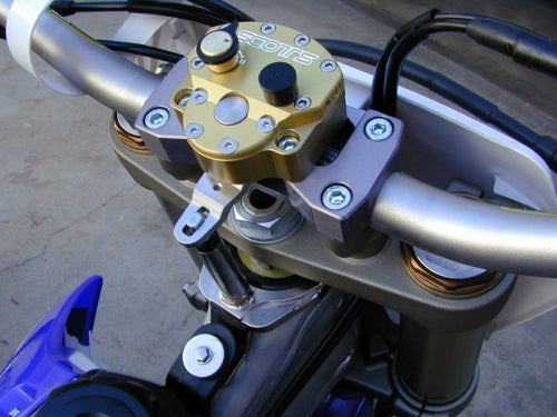Yamaha WR 250F 2007-2014 / 450F 2007-2011: Scotts Complete TOP/SUB Mount Kit (Solid Type)