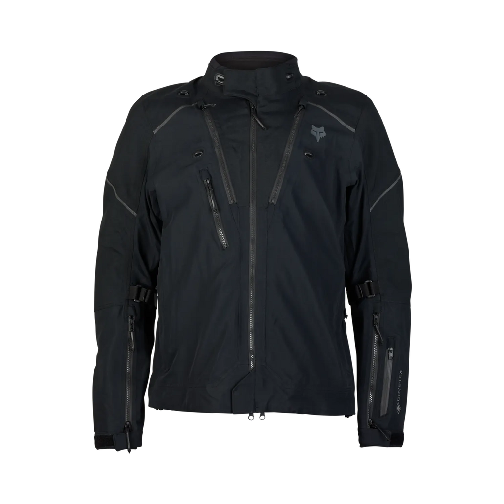 Fox Defend GORE-TEX ADV Jacket (Black / Burnt Orange)