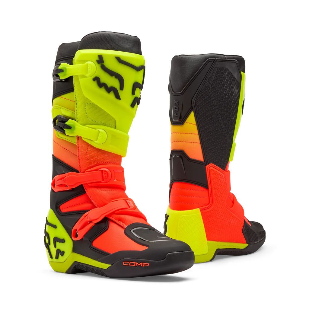 Fox Comp Boots (Orange & Yellow)