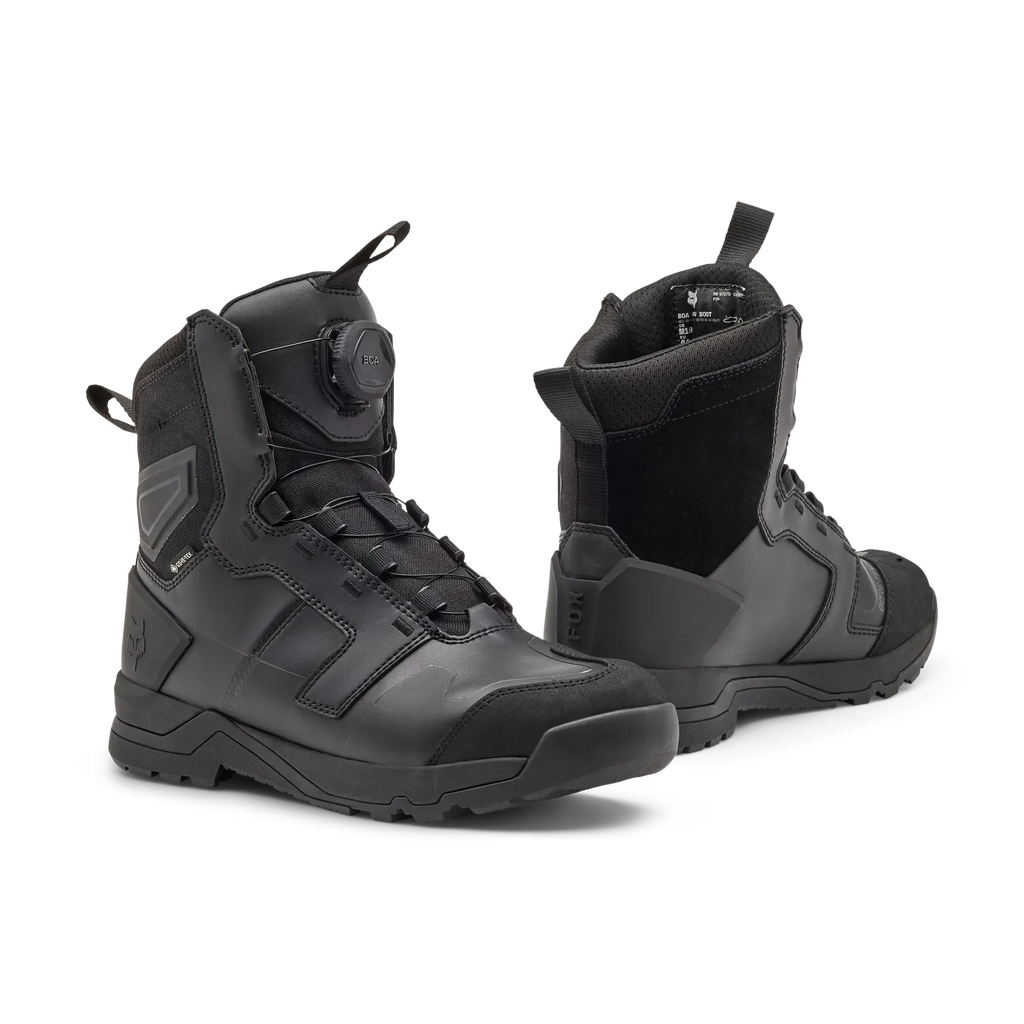 Fox Defend ADV Boots (Black / Dark Khaki Brown)
