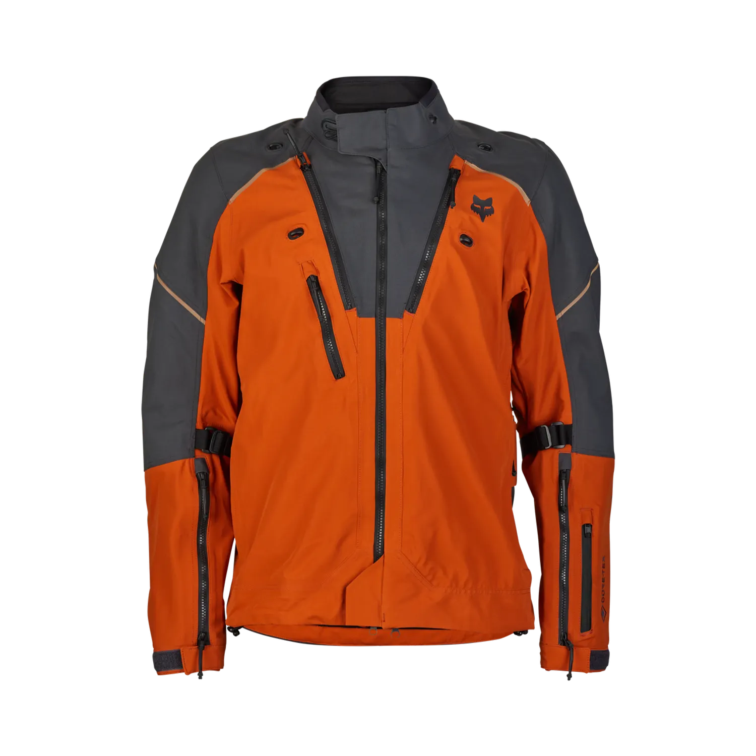 Fox Defend GORE-TEX ADV Jacket (Black / Burnt Orange)