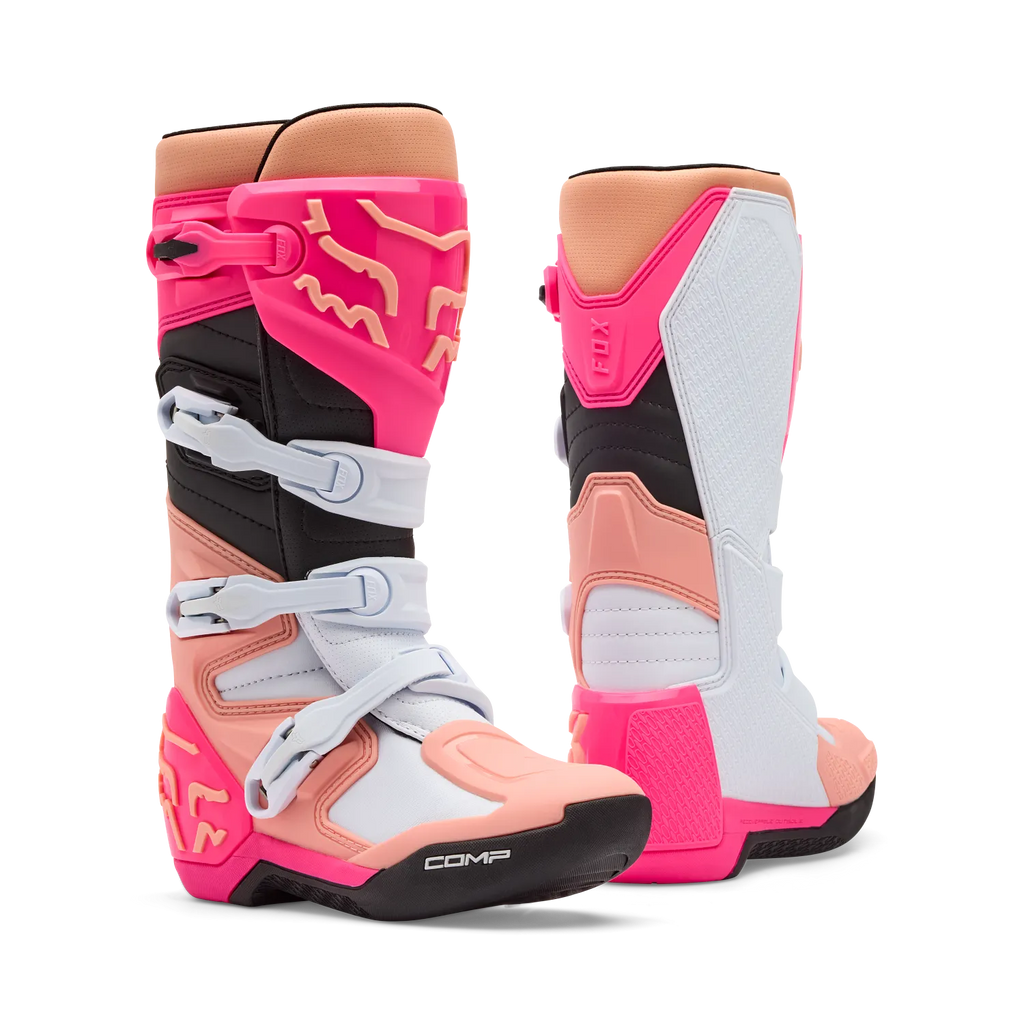 Fox Womens Comp Boots (Pink)