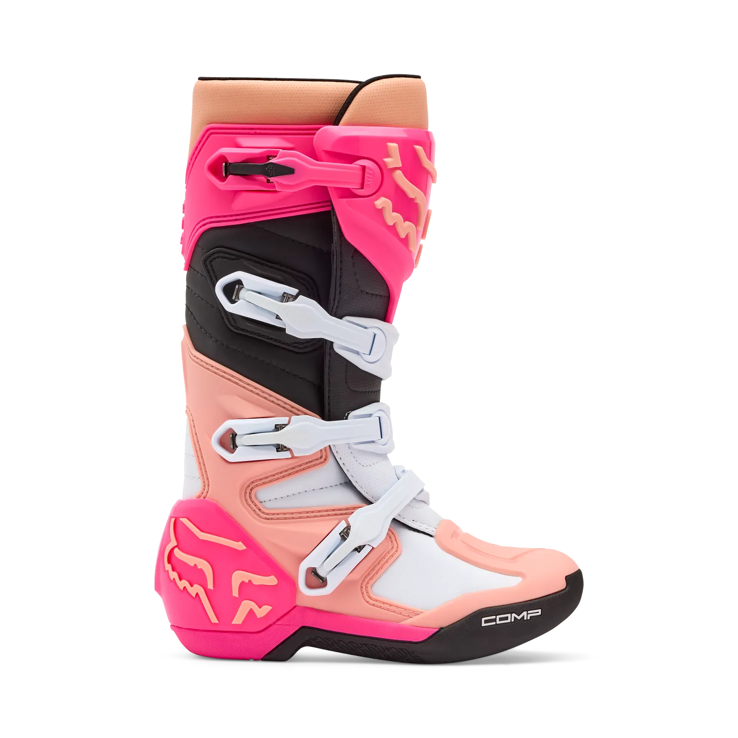 Fox Womens Comp Boots (Pink)