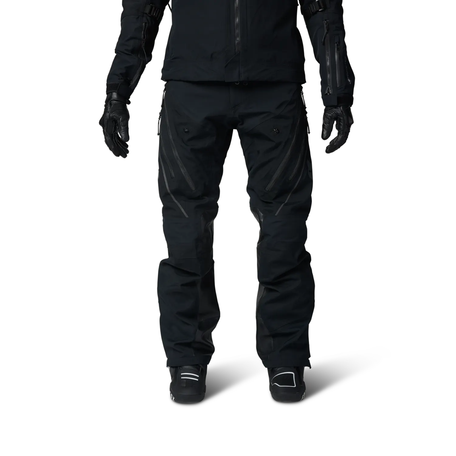 Fox Defend GORE-TEX ADV Pants (Black / Burnt Orange)