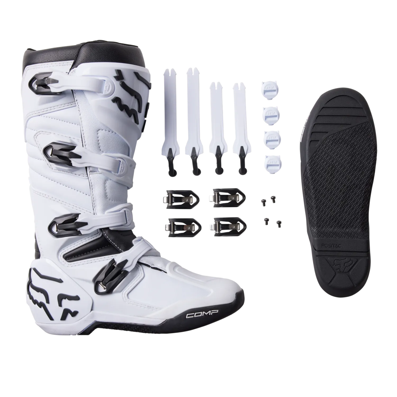 Fox Comp Boots (Black / White)