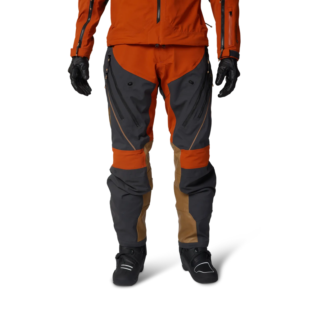 Fox Defend GORE-TEX ADV Pants (Black / Burnt Orange)