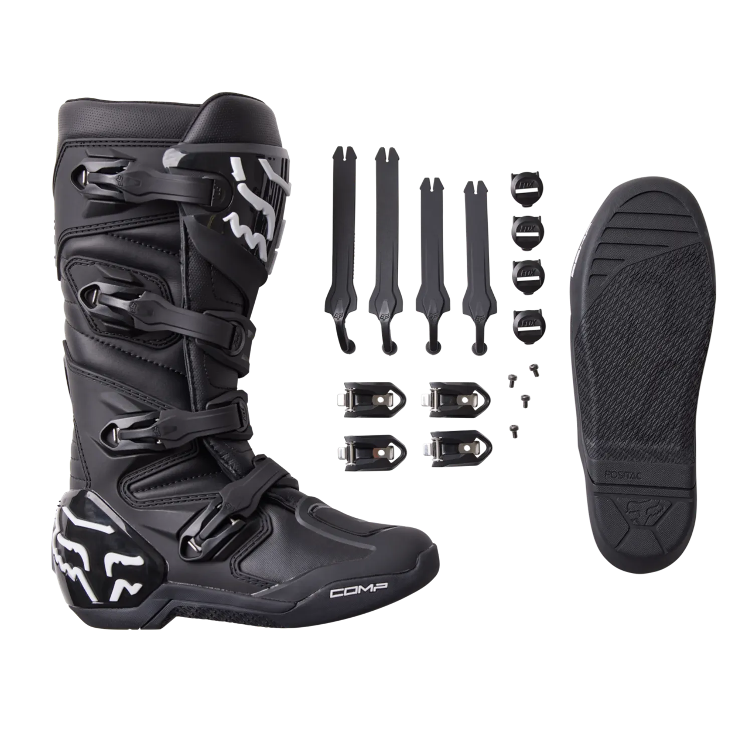 Fox Comp Boots (Black / White)