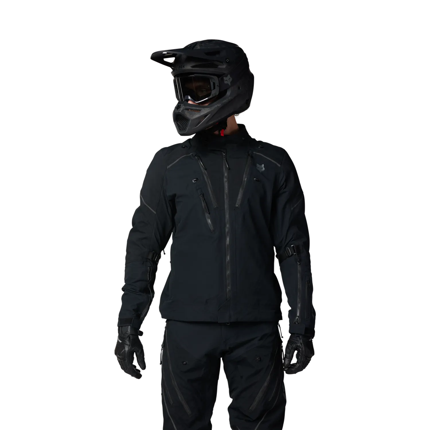 Fox Defend GORE-TEX ADV Jacket (Black / Burnt Orange)