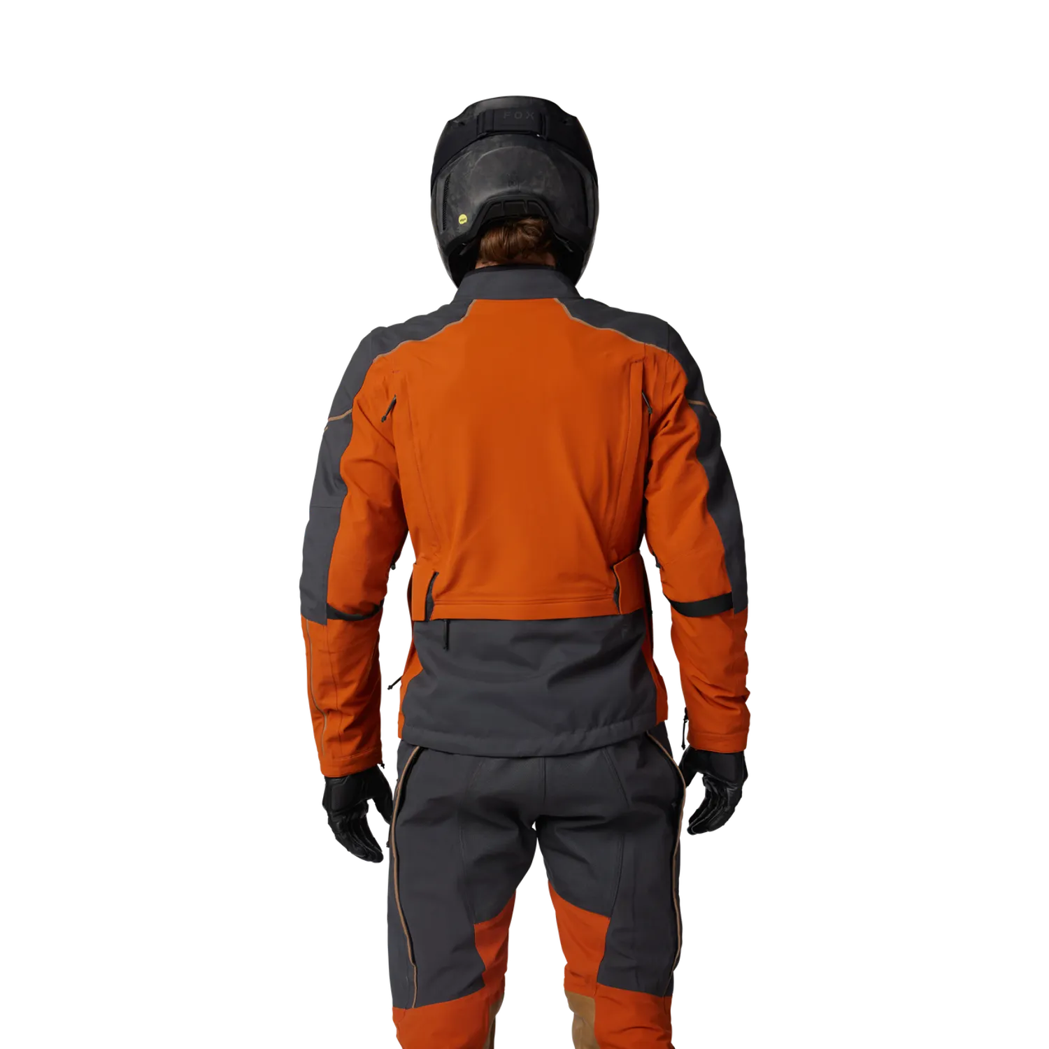 Fox Defend GORE-TEX ADV Jacket (Black / Burnt Orange)