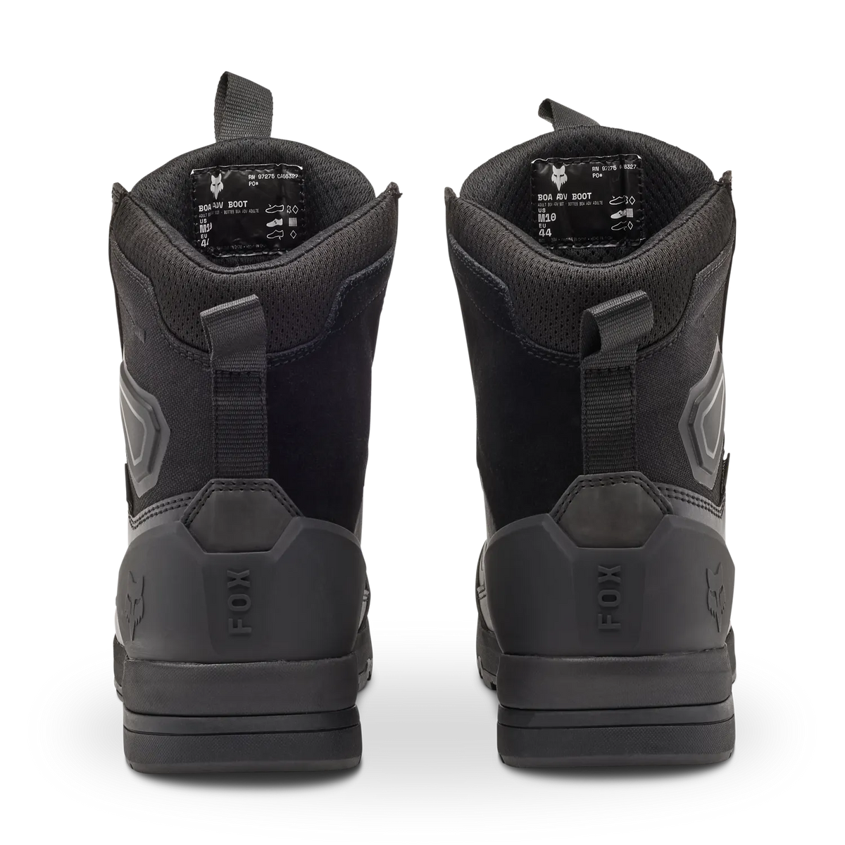 Fox Defend ADV Boots (Black / Dark Khaki Brown)