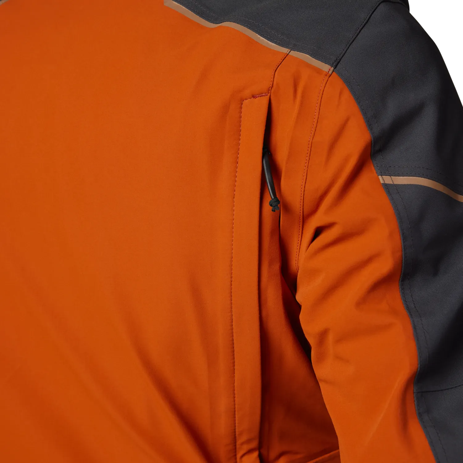 Fox Defend GORE-TEX ADV Jacket (Black / Burnt Orange)