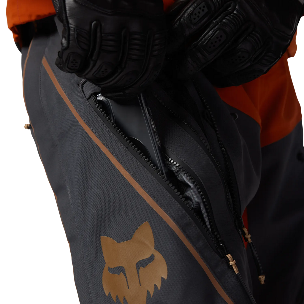 Fox Defend GORE-TEX ADV Pants (Black / Burnt Orange)