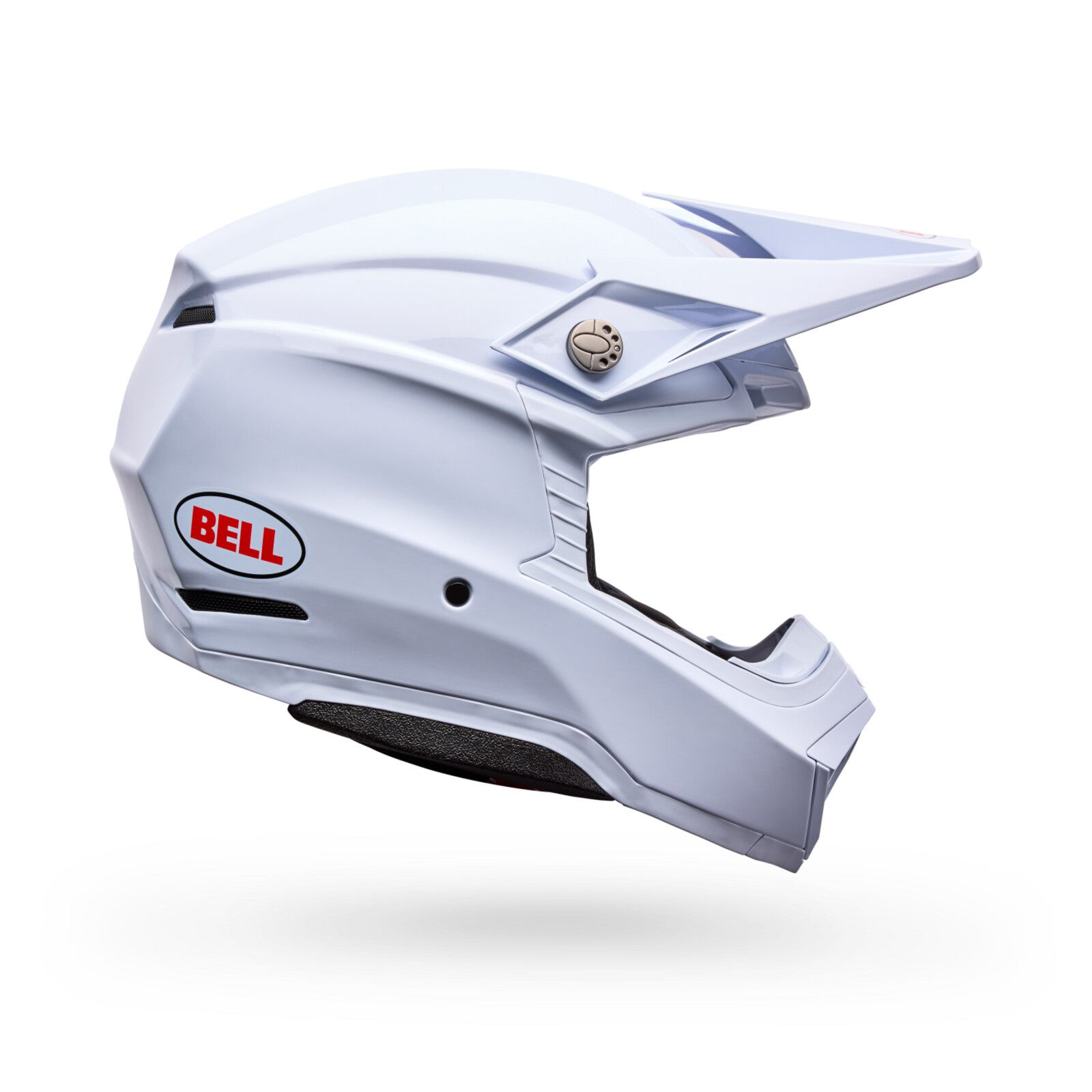 Bell Moto-10 MIPS (White / Matte Black Solid)