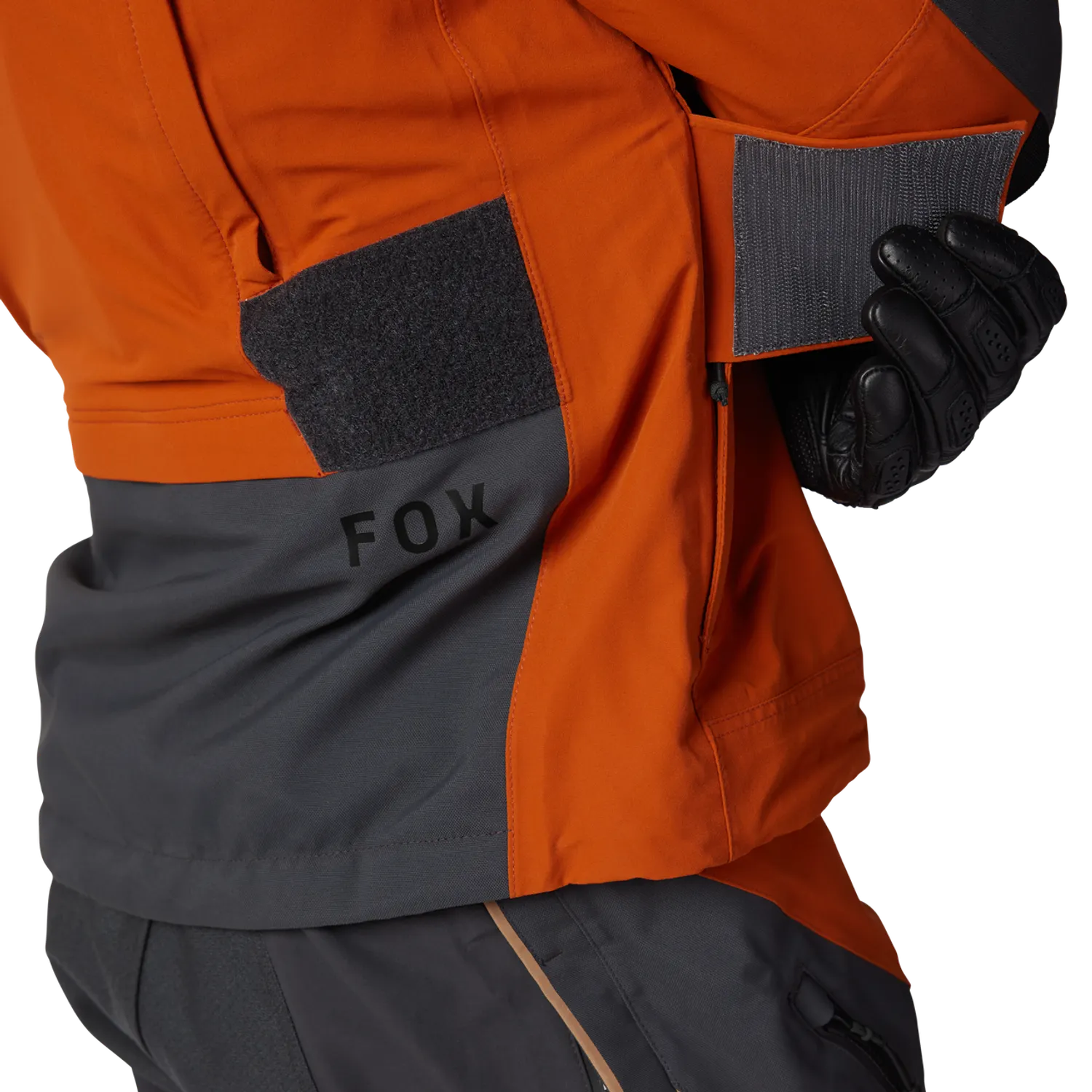 Fox Defend GORE-TEX ADV Jacket (Black / Burnt Orange)