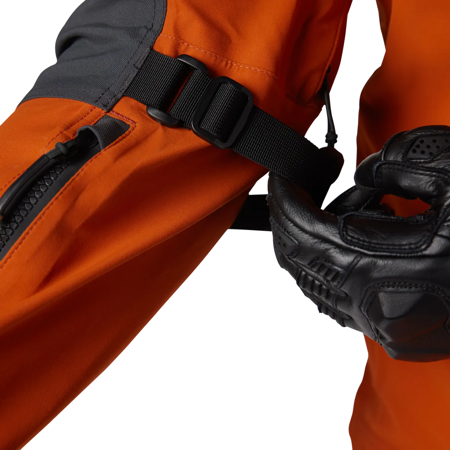 Fox Defend GORE-TEX ADV Jacket (Black / Burnt Orange)