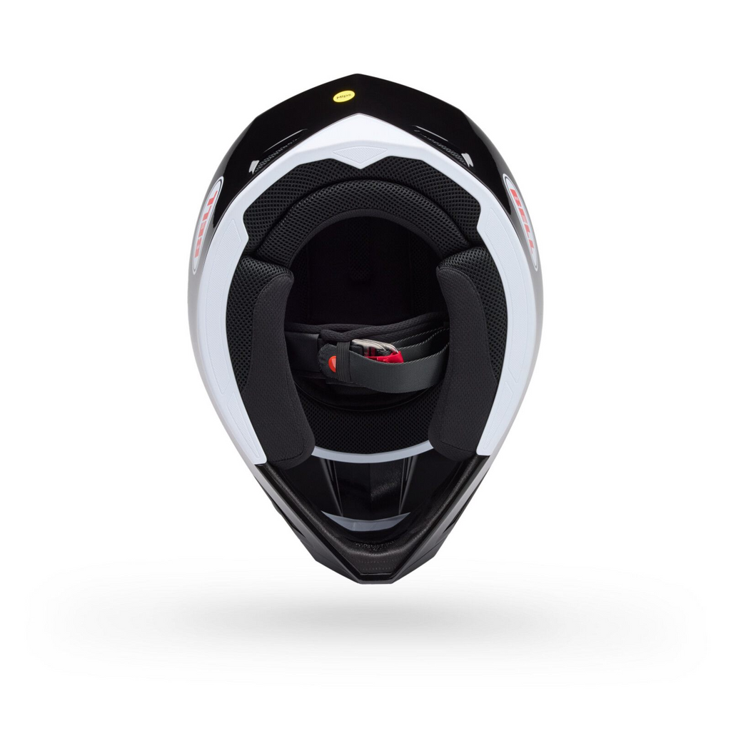 Bell MX-10 MIPS Solid (Black / White)