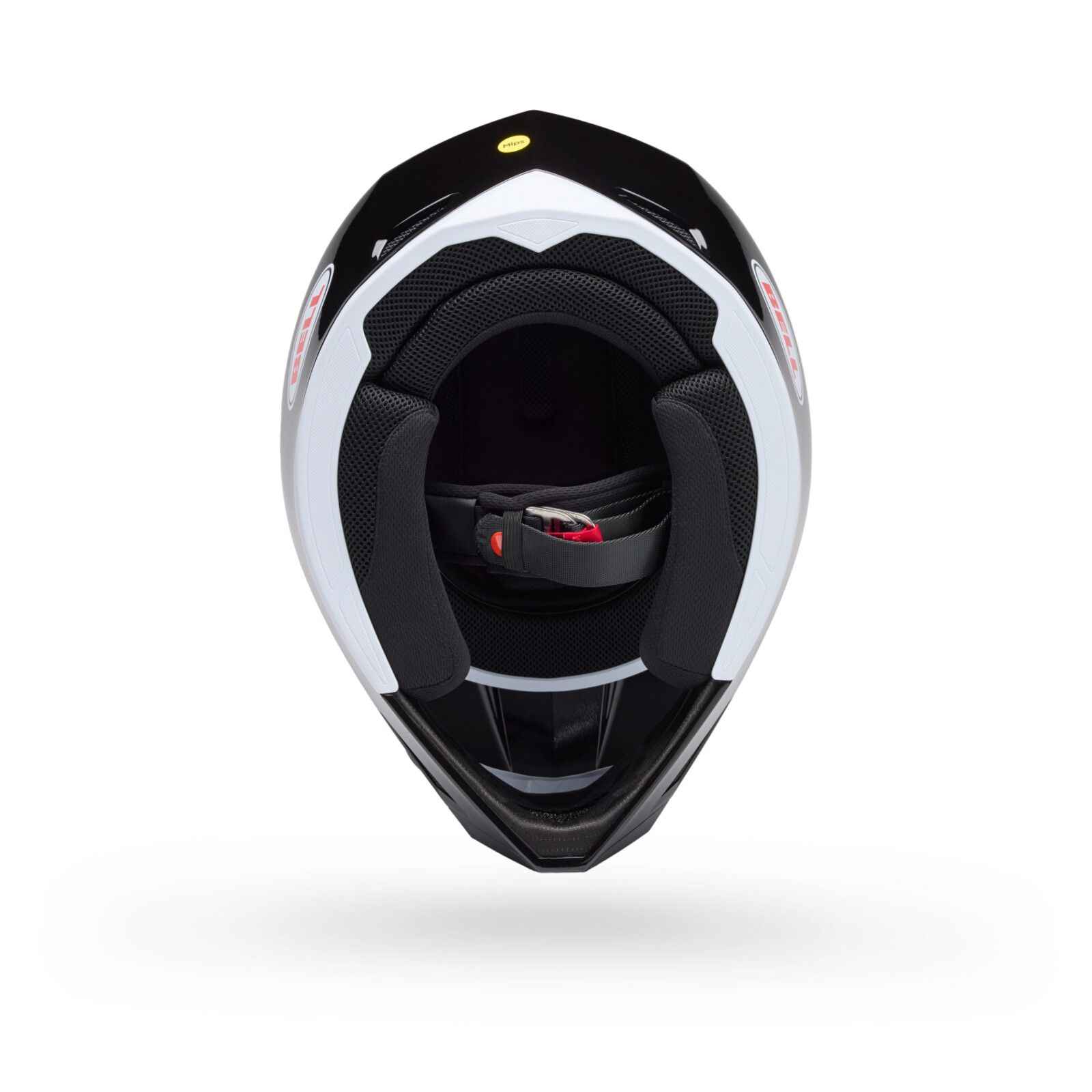 Bell MX-10 MIPS Solid (Black / White)