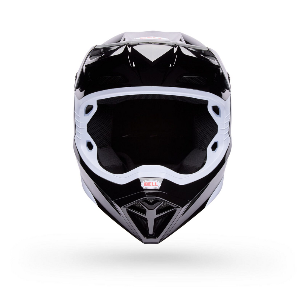 Bell MX-10 MIPS Solid (Black / White)