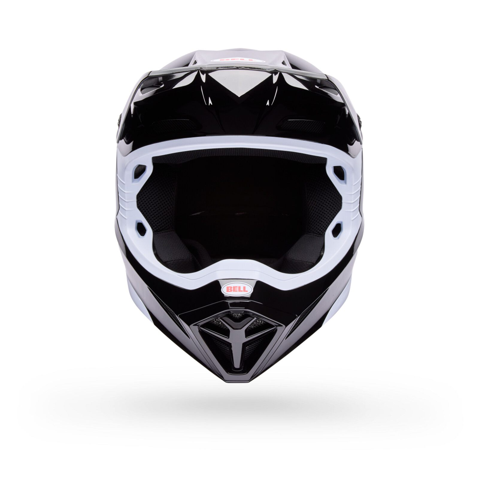 Bell MX-10 MIPS Solid (Black / White)